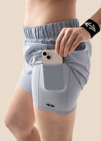 StrchFlex Running shorts - Sky Blue - 5