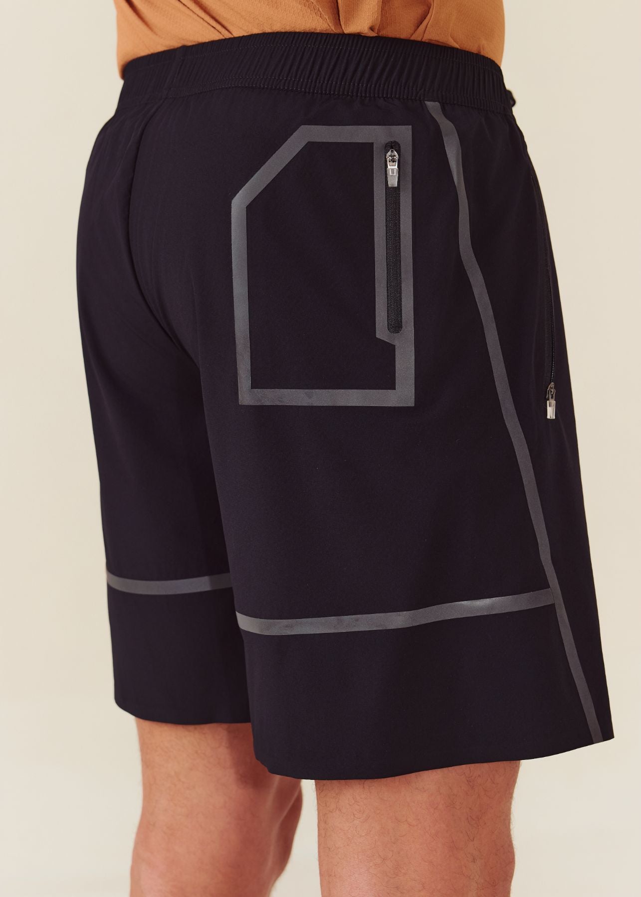 Utility Gym Shorts - Jet Black