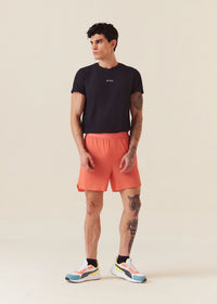 Men Quick Dry Workout Shorts - Coral - 5