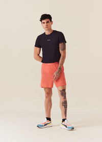 Men Quick Dry Workout Shorts - Coral - 2