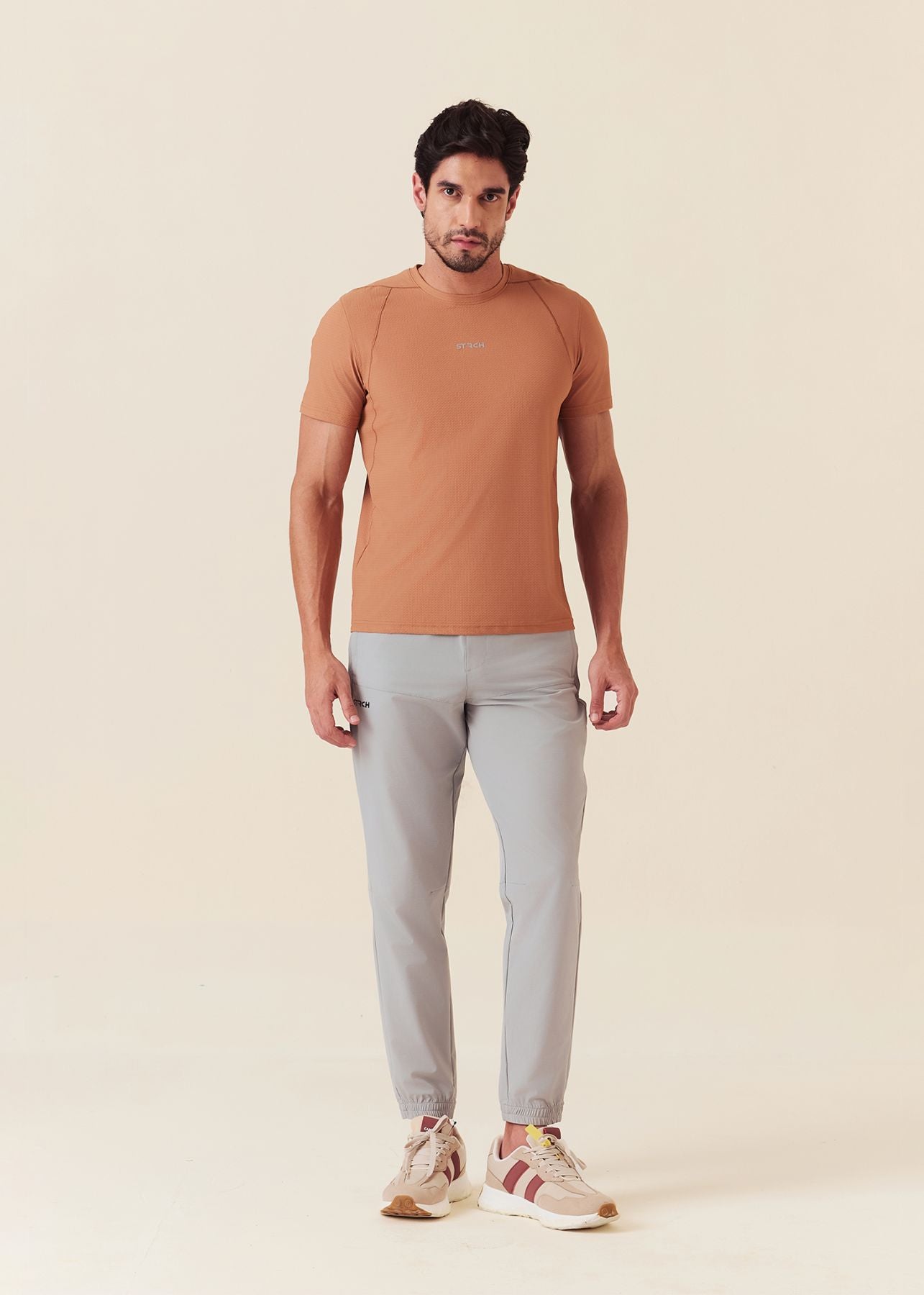 Fit-Pro Workout Tee - Mocha Mouse