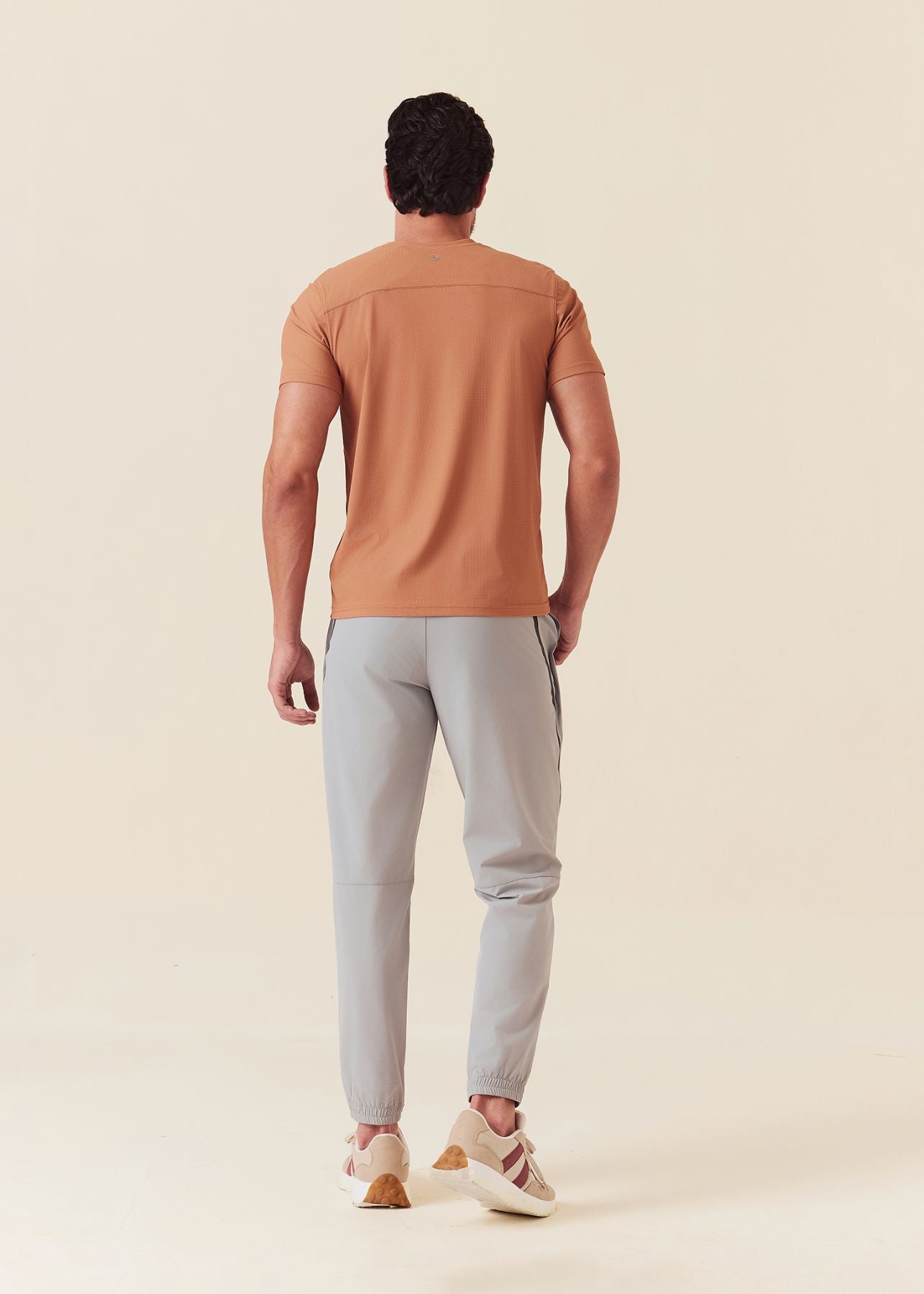Men Pro Fit Gym T-Shirt - Mocha Mousse - 6