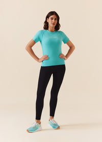 Women Fitness Top - Turquoise - 2