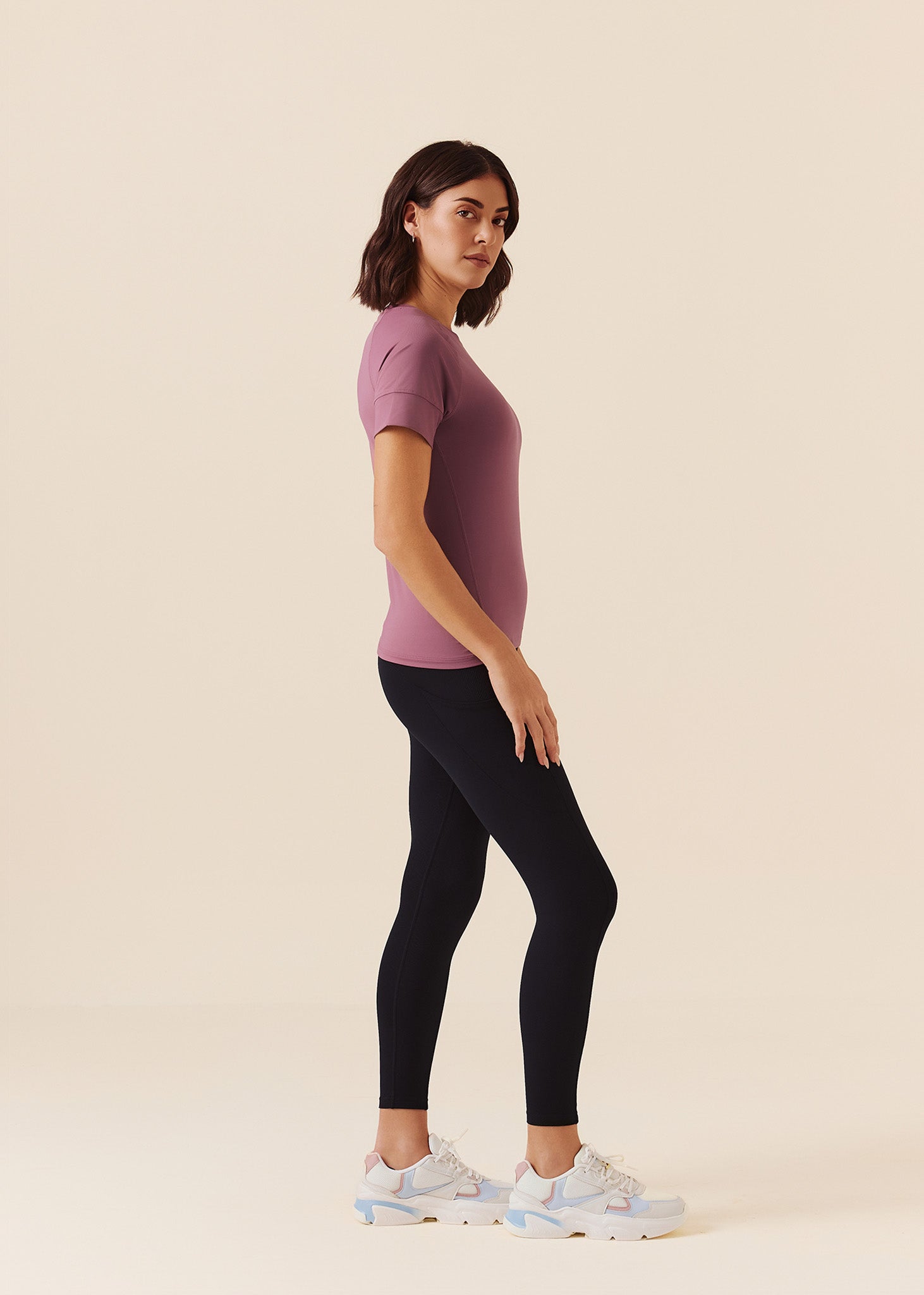 Women Fitness Top - Grape Nector - 5