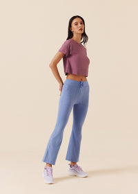 Women Quick Dry Workout Top - Grape Nector - 4