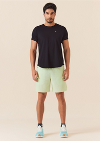 Men Quick-Dry Training Shorts - Soft Lime - 2