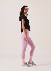 Women V-Back Tie Top - Jet Black - 5