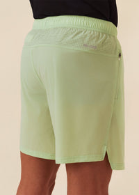 Men Quick-Dry Training Shorts - Soft Lime - 8