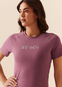 Women Fitness Top - Grape Nector - 7