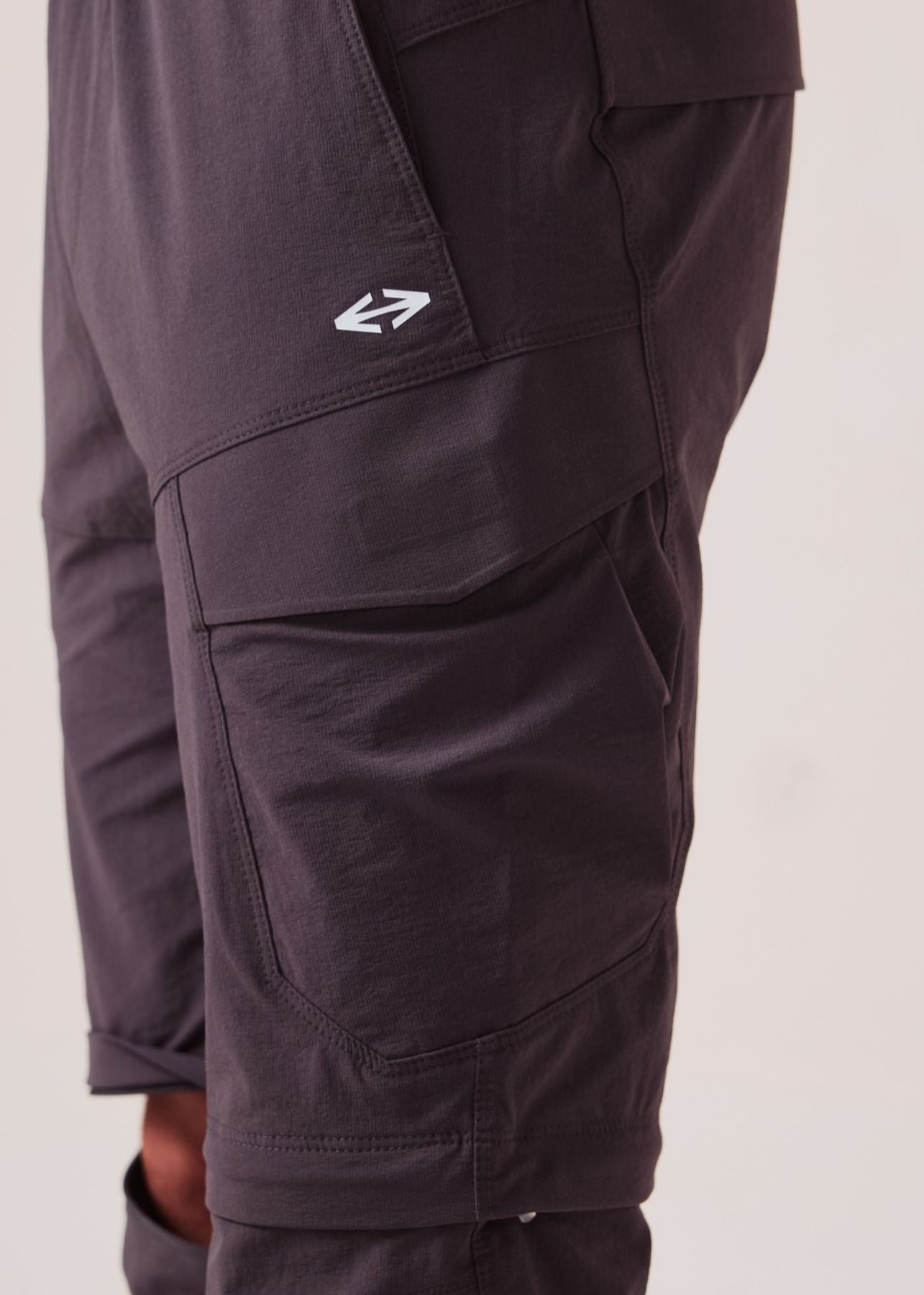 Slim Fit Performance Track Pants - Dark Grey