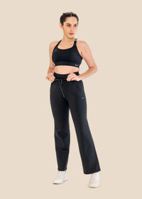 Women Light Fit Pants - Black - 2