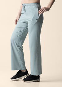 Women Straight Fit Pants - Mint Green - 4
