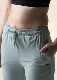 Women Straight Fit Pants - Mint Green - 2