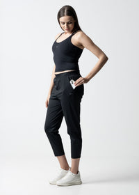 Everyday workout ankle length pants - Black - 2