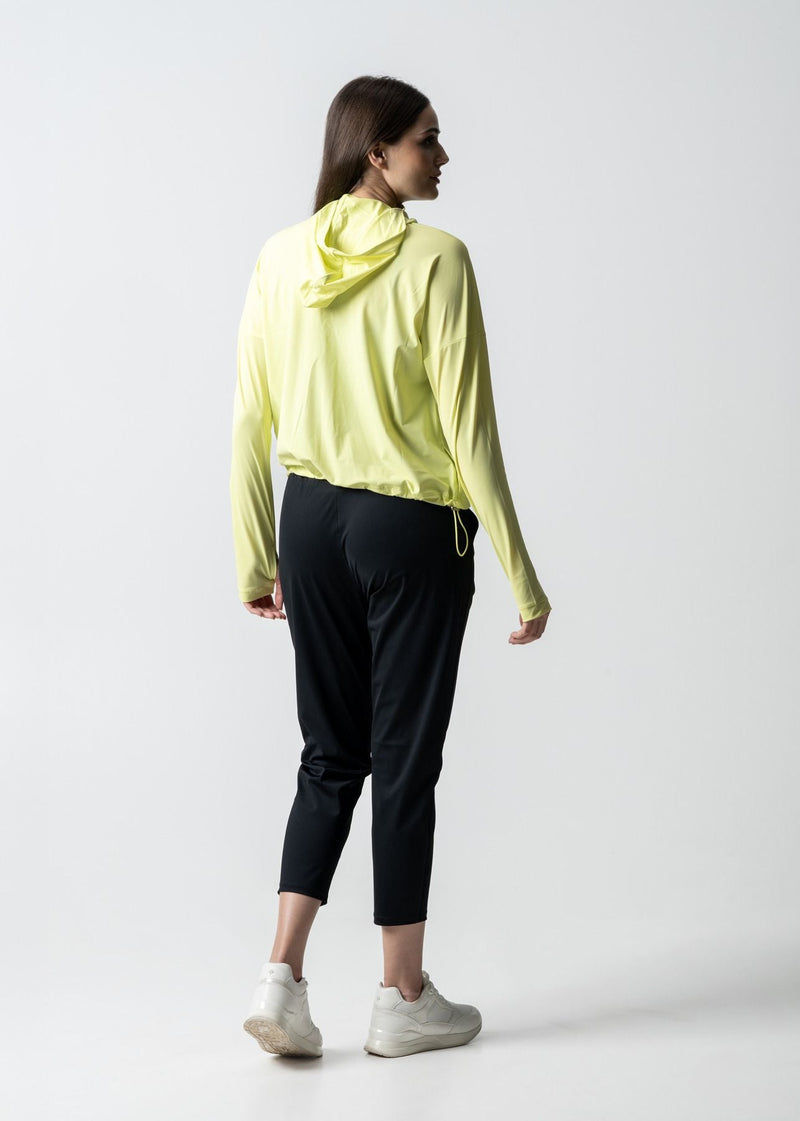 Women Workout Jacket - Neon Yellow