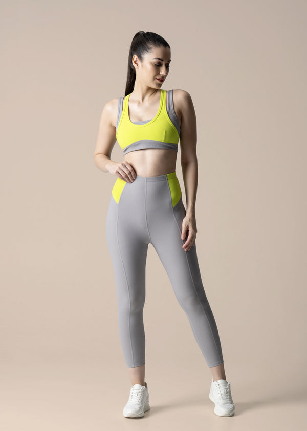 Strch Flex Play Core Leggings - Grey - 1