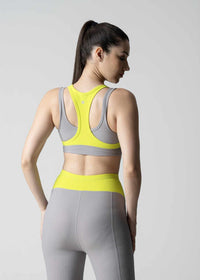 Women High Support Training Bra - Grey - 5