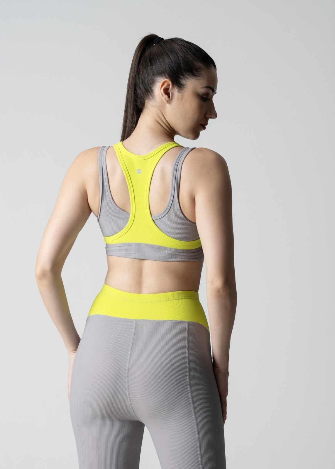 Women High Support Training Bra - Grey - 5