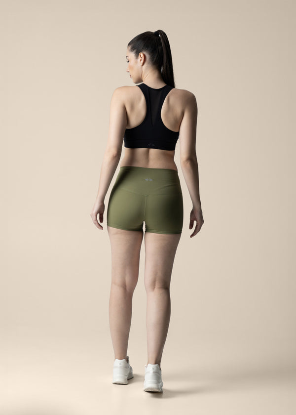 Women Cycling Shorts - Olive - 5