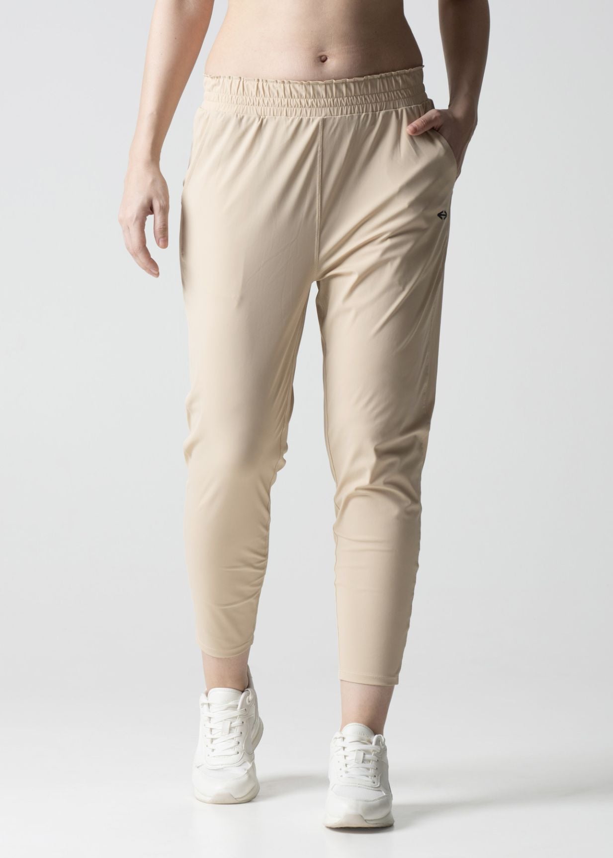 Everyday workout ankle length pants - Beige - 1