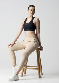 Everyday workout ankle length pants - Beige - 5