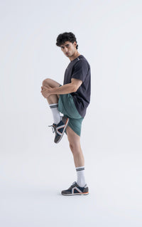 Men Quick Dry Workout Shorts Balsam Green - 4