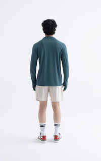 Men Quick Dry Workout Shorts Oatmeal - 5
