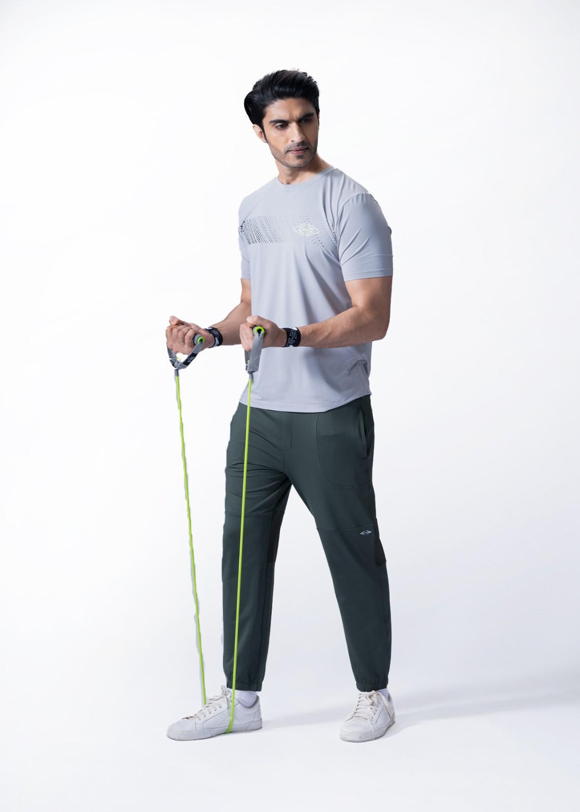 Men Air Light Track Pants Black - 1