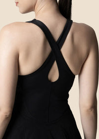 SrtchFlex Tennis Dress - Black - 4