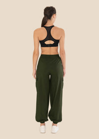 Stride Flex Baggy Joggers - Moss Green - 6