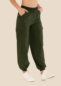 Stride Flex Baggy Joggers - Moss Green - 4