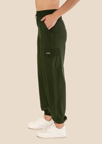 Stride Flex Baggy Joggers - Moss Green - 5