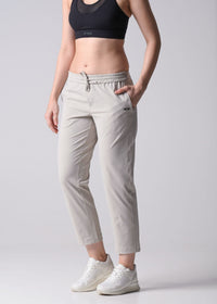 Women Gym Straight Pants - White - 5