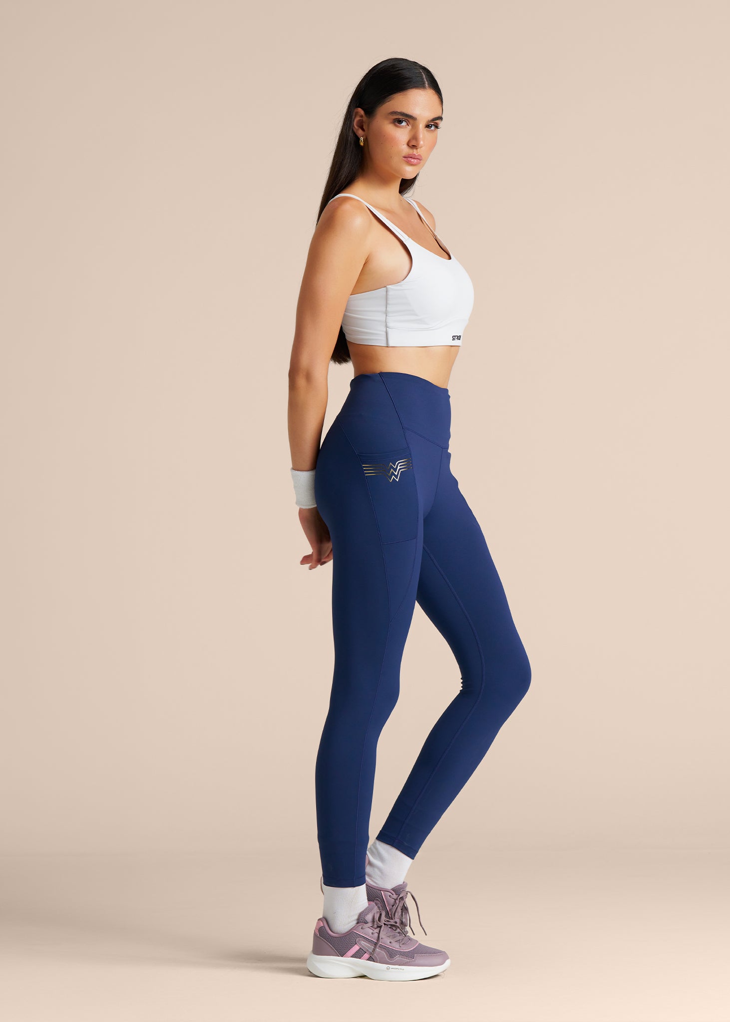 Wonder Warrior Legging - Estate Blue - 5