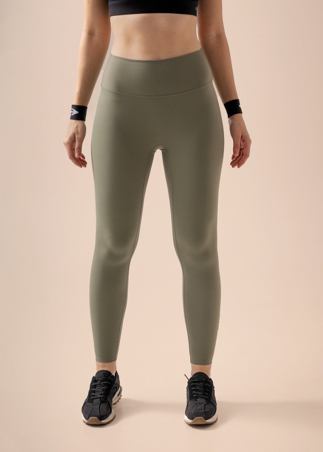 Every day training leggings - Olive - 1