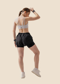 StrchFlex Running shorts - Black - 2