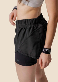 StrchFlex Running shorts - Black - 1
