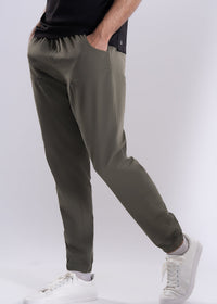 Men Running Joggers Dark Olive - 3