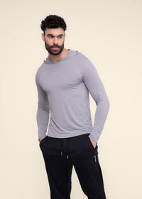 Men Comfort Hoodie - Grey - 1