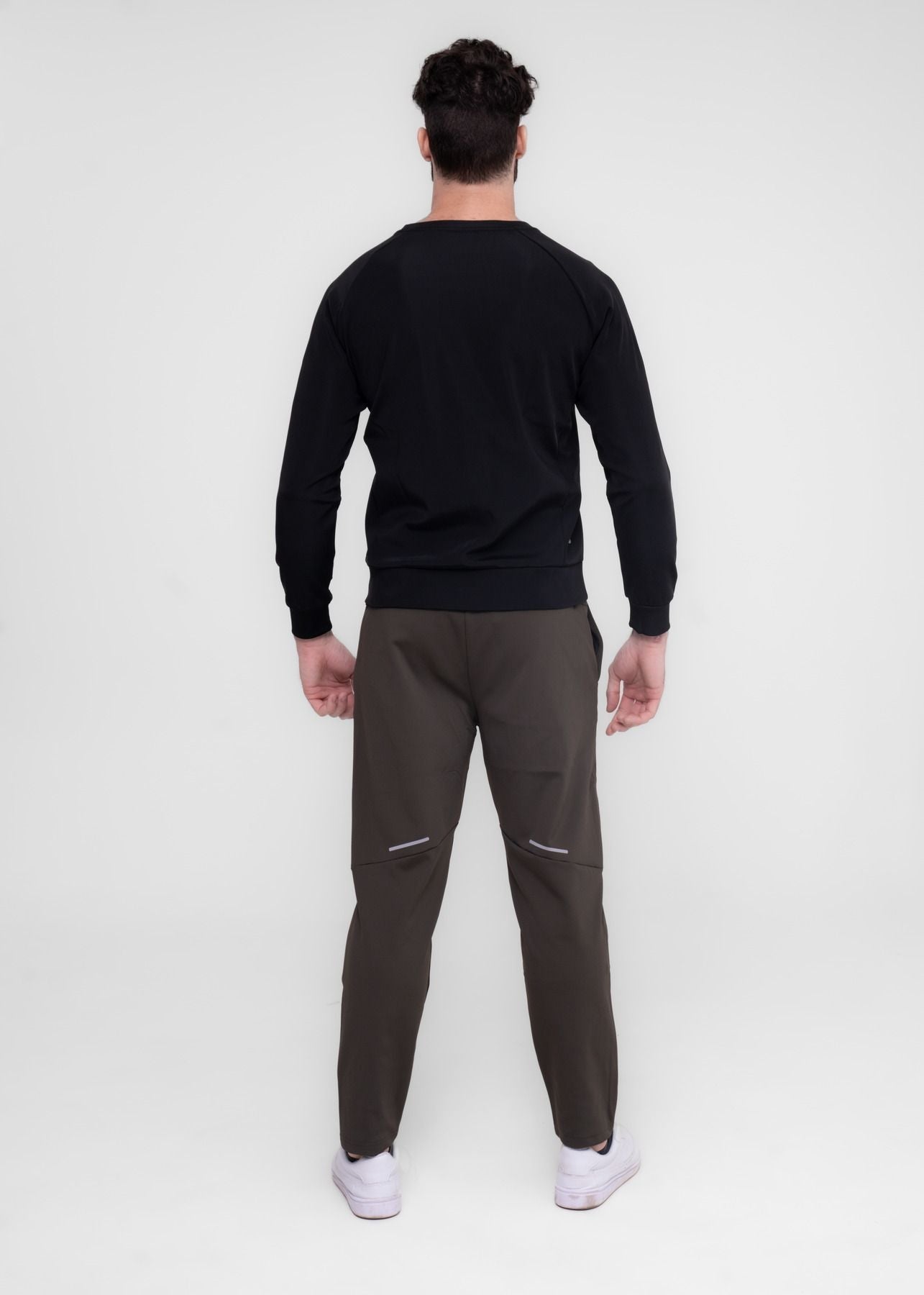 Men Warm Track Pants Green - 4