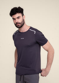 Men Running T Shirt - Black - 1
