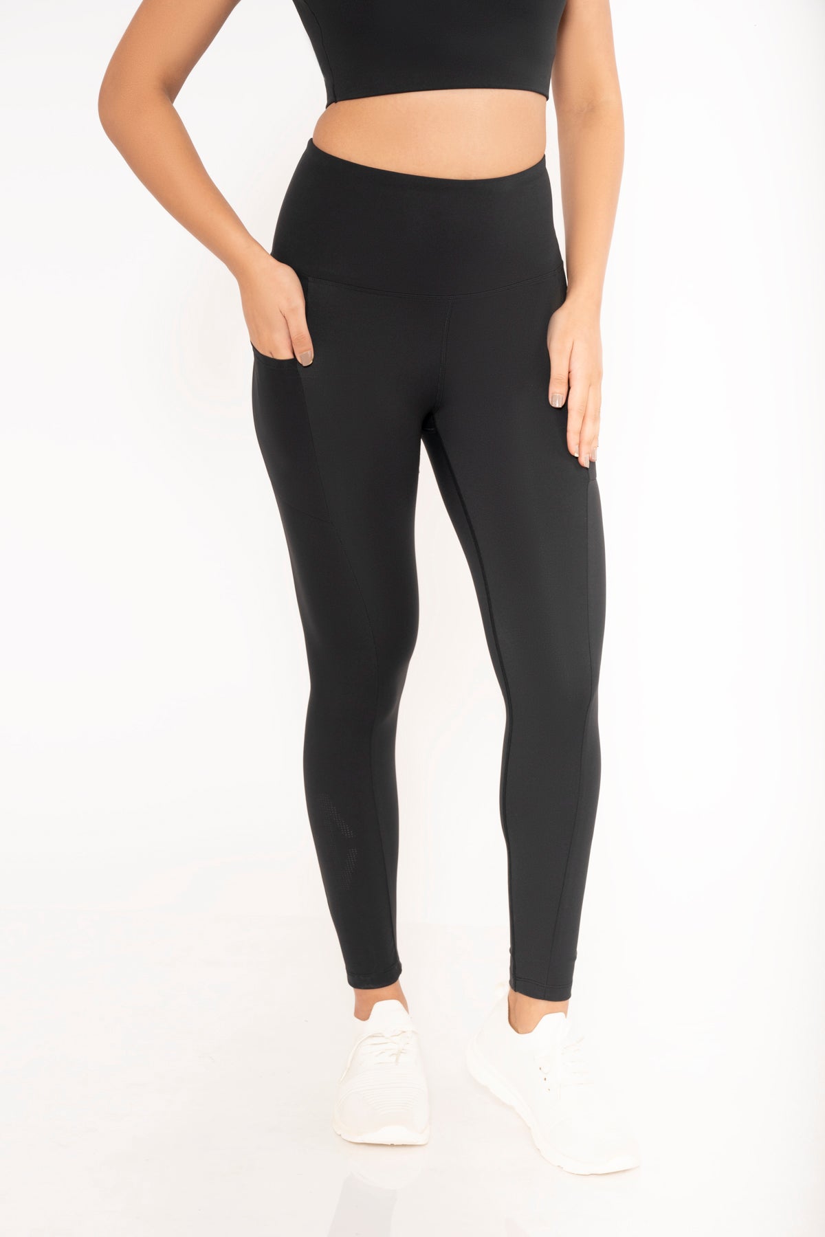 StrchFlex Workout Leggings - Black - 3