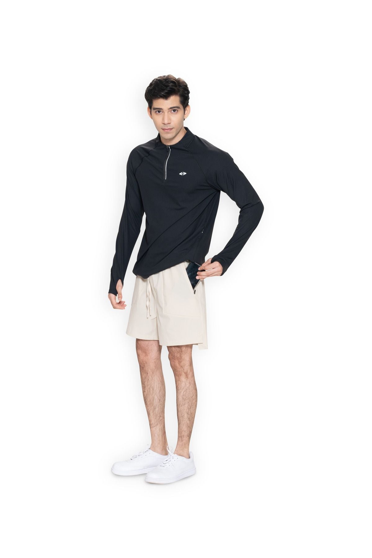 Men Lightweight Active Shorts Black - 5