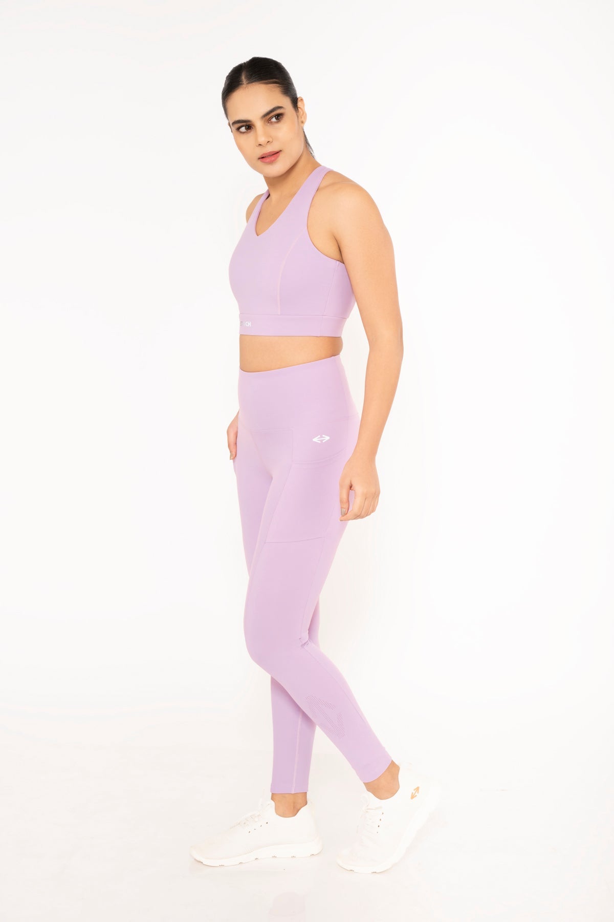 StrchFlex Workout Leggings - Lavender - 5