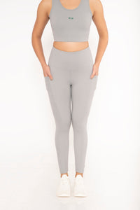 StrchFlex Workout Leggings - Grey - 1