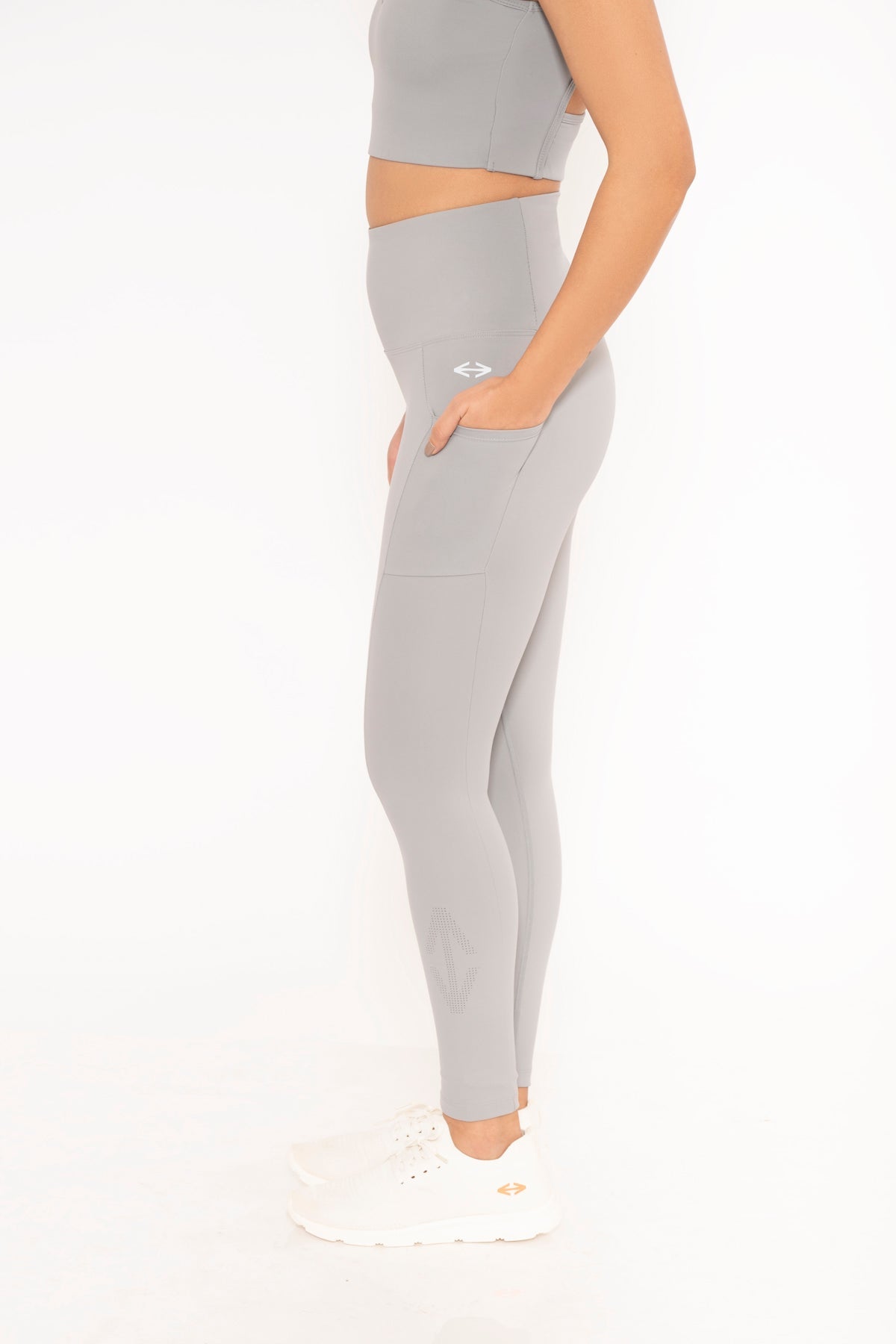 StrchFlex Workout Leggings - Grey - 3