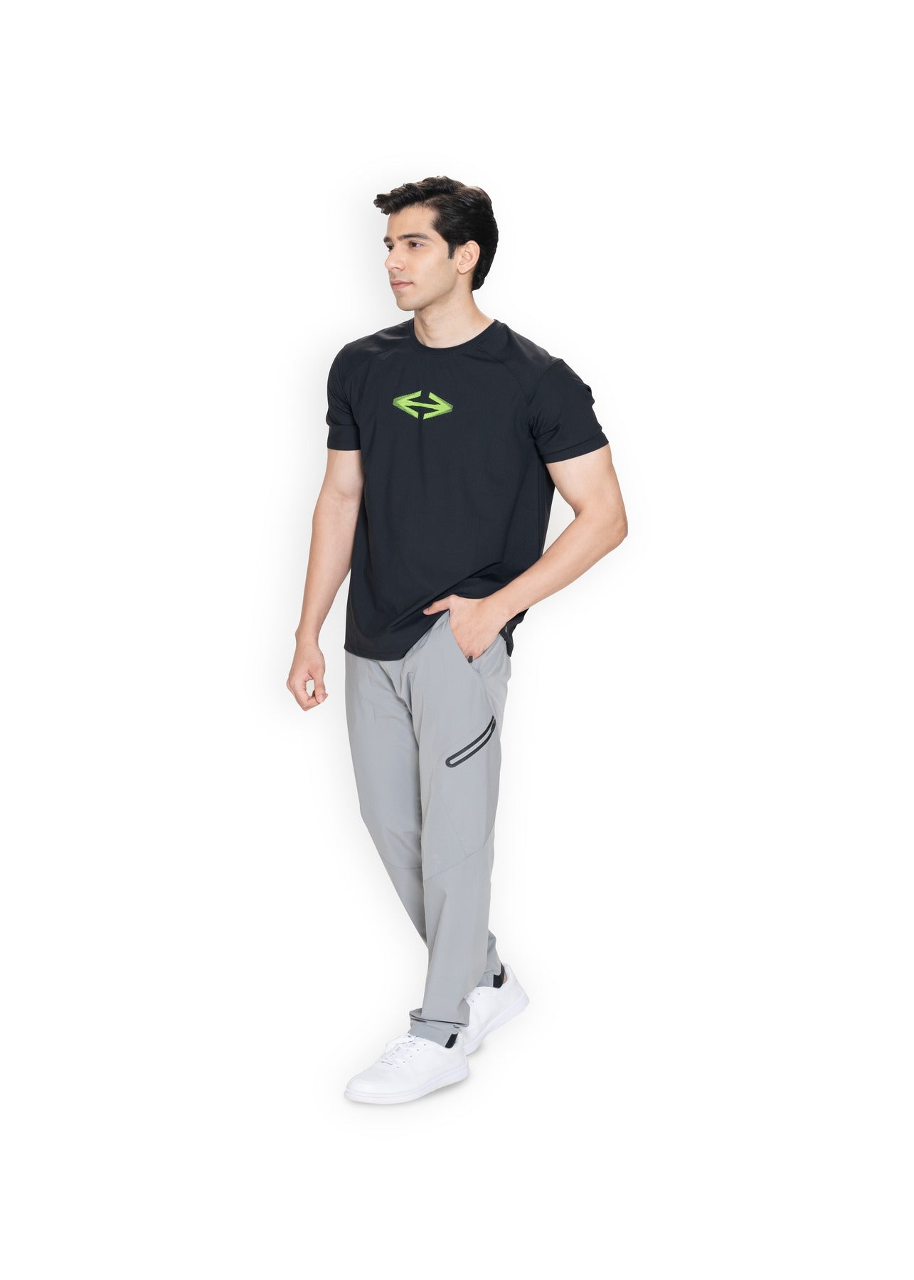 Men Flex Track Pant Grey - 3