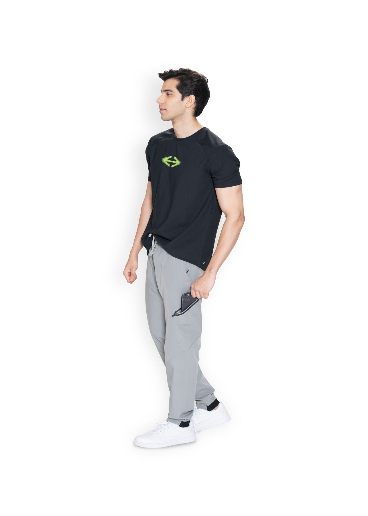 Men Flex Track Pant Grey - 5