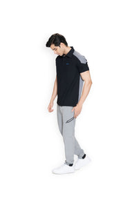 Men Classic Polo Tshirt Lava Gray - 4
