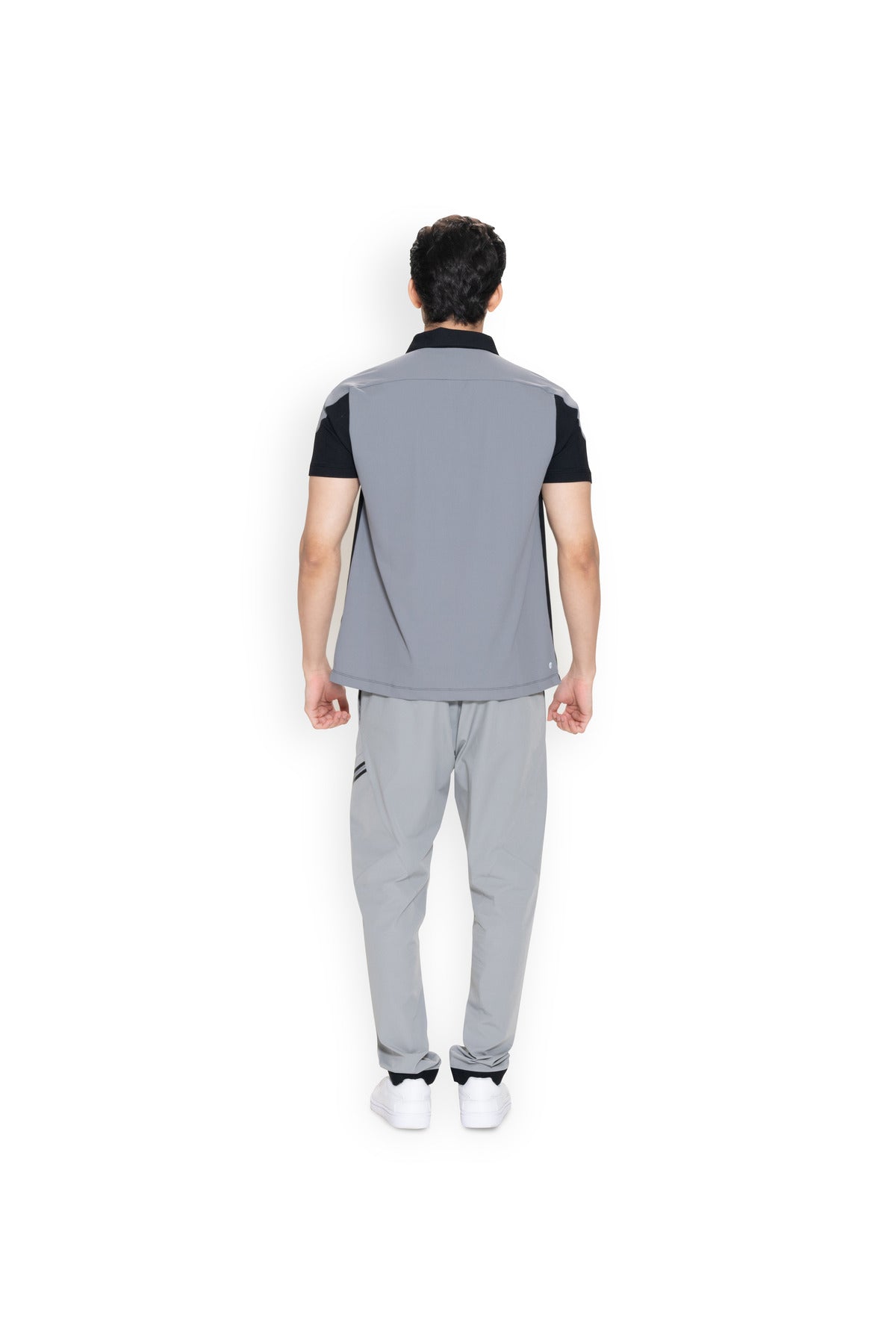 Men Classic Polo Tshirt Lava Gray - 5